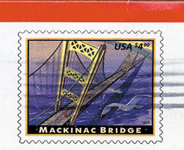 Mackinac Bridge Stamp